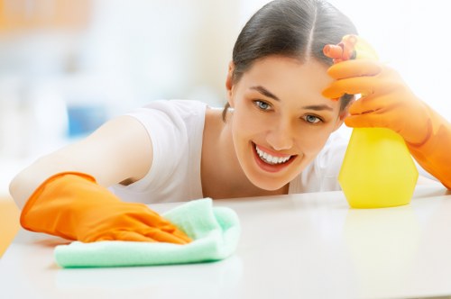 Office cleaning in EndofTenancy with a spotless workspace during move-out