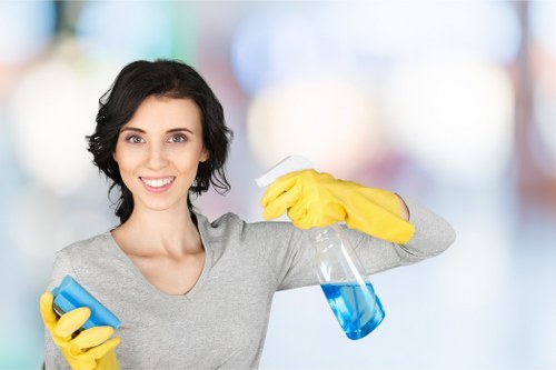 Booking and service confirmation for cleaning