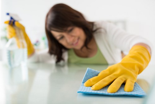 Safe soft washing of a property facade during end of tenancy