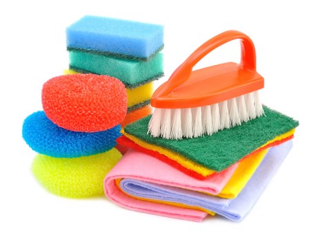 End of tenancy cleaning team maintaining a tidy, safe workspace
